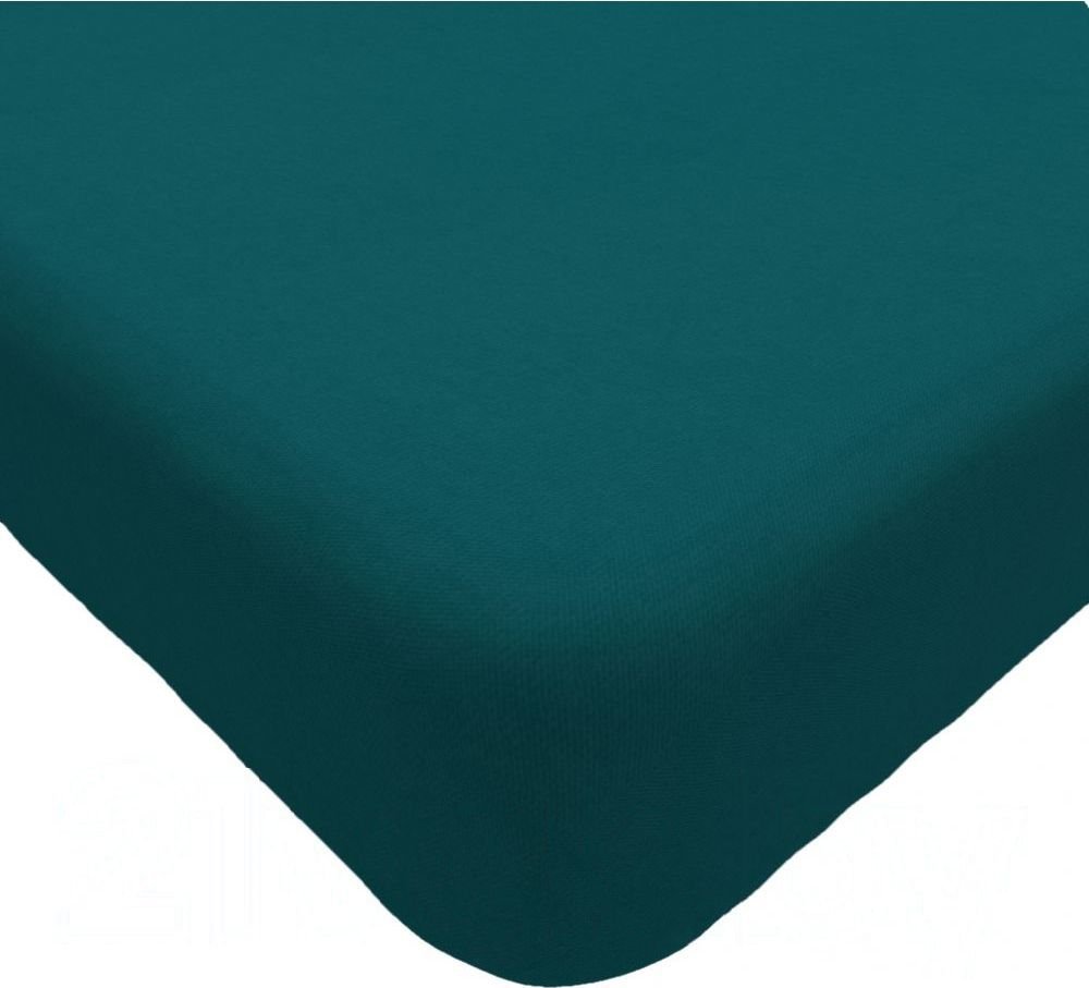 

Постельное белье Luxsonia Трикотаж на резинке 140x200 Мр0010-13 (морская волна)
