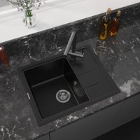 Кухонная мойка ZorG Torino 62 (черный оникс)