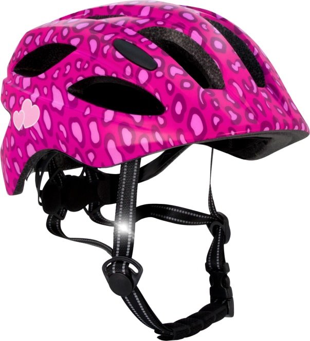 

Cпортивный шлем Crazy Safety Spots Pink (M, розовый)