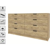 Комод Интерлиния Концепт КТ-К197 (дуб золотой/дуб золотой)