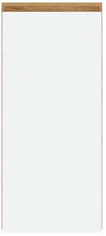 Шкаф-пенал Памир Гретта 1С (крафт золотой/белый)