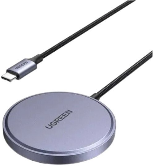 Беспроводное зарядное Ugreen W703 55206 (серый)