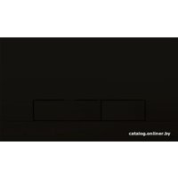Панель смыва OLI Narrow 152942 (черный soft touch)