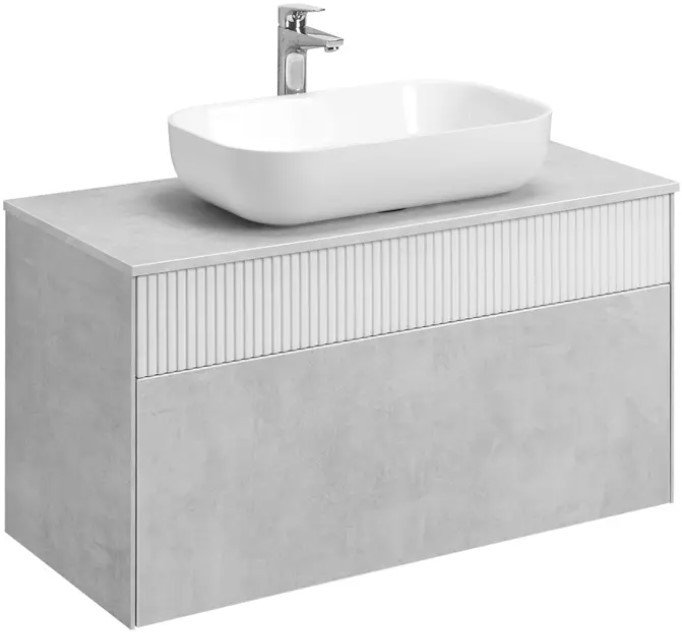 

Акватон Тумба с умывальником Марбл Слэйт 100 1A2763K4MH4C0