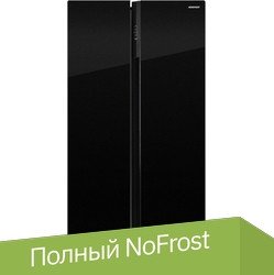 

Холодильник side by side Nordfrost RFS 525DX NFGB
