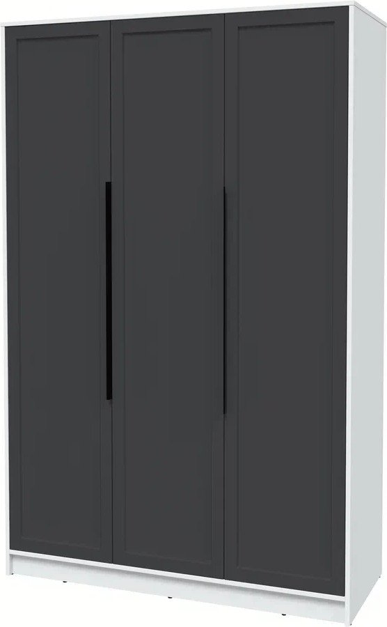 

Шкаф распашной Интерлиния Концепт Тренд КТ-Ш3 (белый платинум/пепел)