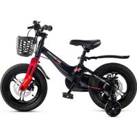 Детский велосипед Maxiscoo Jazz Pro 14 2025 MSC-J1445P (обсидиан, разобранный)