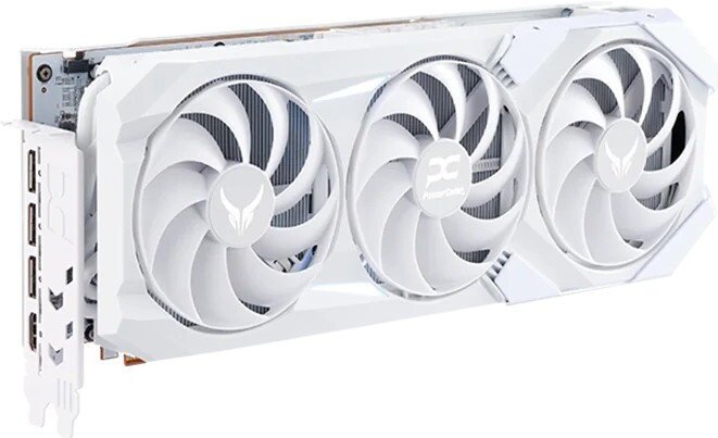 Видеокарта PowerColor Red Devil Spectral White AMD Radeon RX 9070 XT 16GB GDDR6 RX9070XT 16G-E/OC/WHITE
