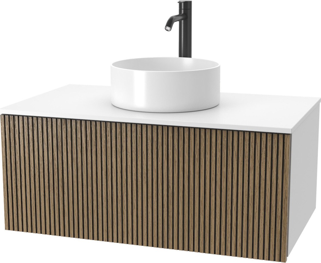 

ЗОВ Тумба под умывальник Кито 70 K70LW0MRMC-LDSPW (белый/тростник)