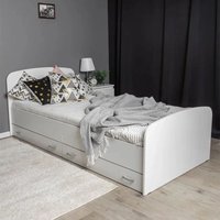 Кровать Doma Виктория 80x200 с ящиками (белый)