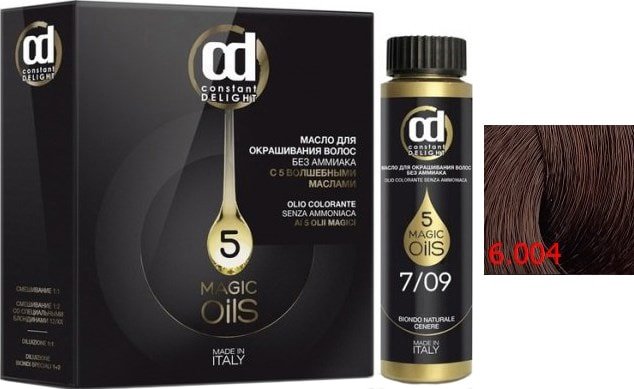 

Масло для окрашивания Constant Delight Olio-Colorante 6.004 светлый каштановый натуральный тропический