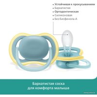 Пустышка Philips Avent ultra air SCF349/01 (2 шт)