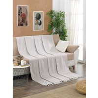 Покрывало Meteor Devone с бахромой 200x230 (12309 бежевый)