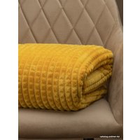 Плед Tex Republic Deco Кубики Фланель 150x200 93424 (желтый)