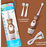 Электрическая зубная щетка Brush-Baby WildOnes Bear