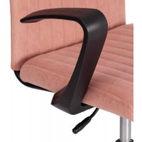 Офисное кресло TetChair Spark флок (розовый)