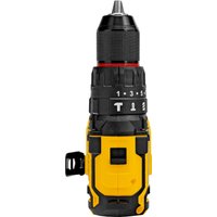 Ударная дрель-шуруповерт Denzel CIDH-BL-20 (с 2-мя АКБ, кейс)