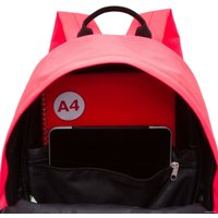 Городской рюкзак Grizzly RQL-317-3 (флуоресцентный красный)