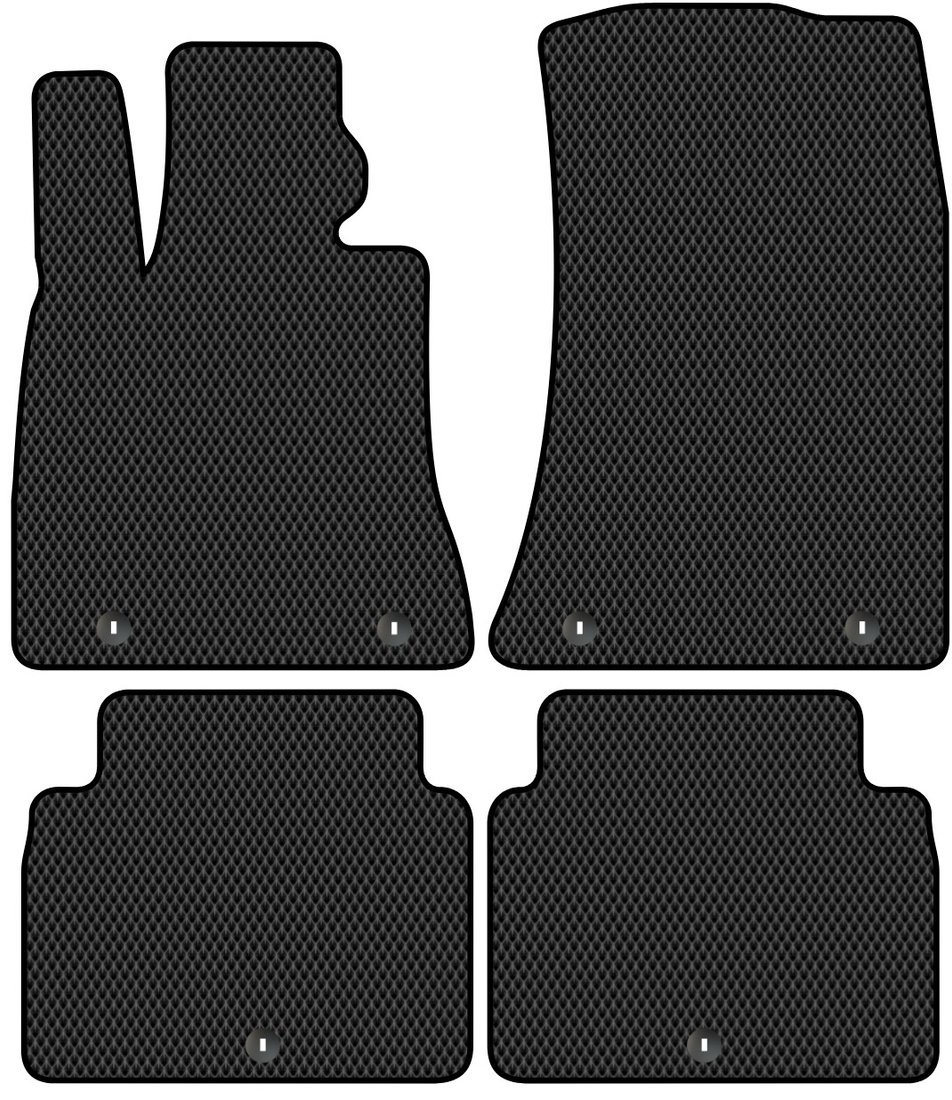 

Комплект ковриков для авто Alicosta Genesis G80 2020 - Н.В. (черный, ромб)