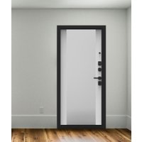 Металлическая дверь Guard Combi Mirror шпон корица/шагрень белая (86x205, правая) в Могилеве