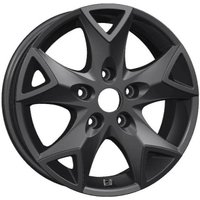 Литые диски Carwel Конго 1615 16x6.5" 5x118мм DIA 71.1мм ET 50мм BL