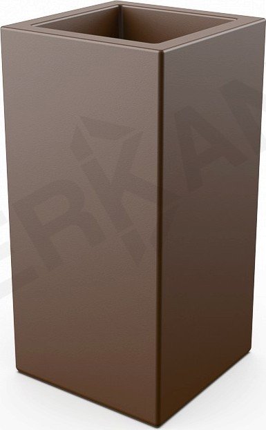 

Кашпо Berkano Cubric 40*80 DB (коричневый)