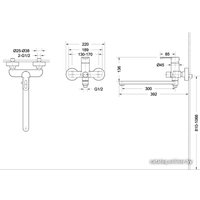 Смеситель Bravat Stream-D F637163C-01A