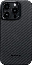 MagEZ Case 4 для iPhone 15 Pro Max (600D twill, черный/серый)