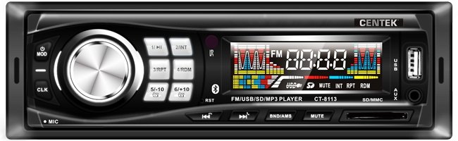 

USB-магнитола CENTEK CT-8113