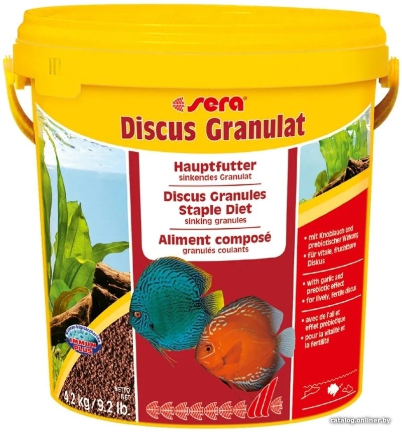 Сухой корм Sera Discus Granules 4.2 кг