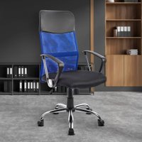 Офисное кресло Mio Tesoro Монте AF-C9767 (черный/синий)