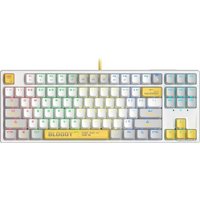 Клавиатура A4Tech Bloody S87 Energy White (Bloody BLMS Red Plus)