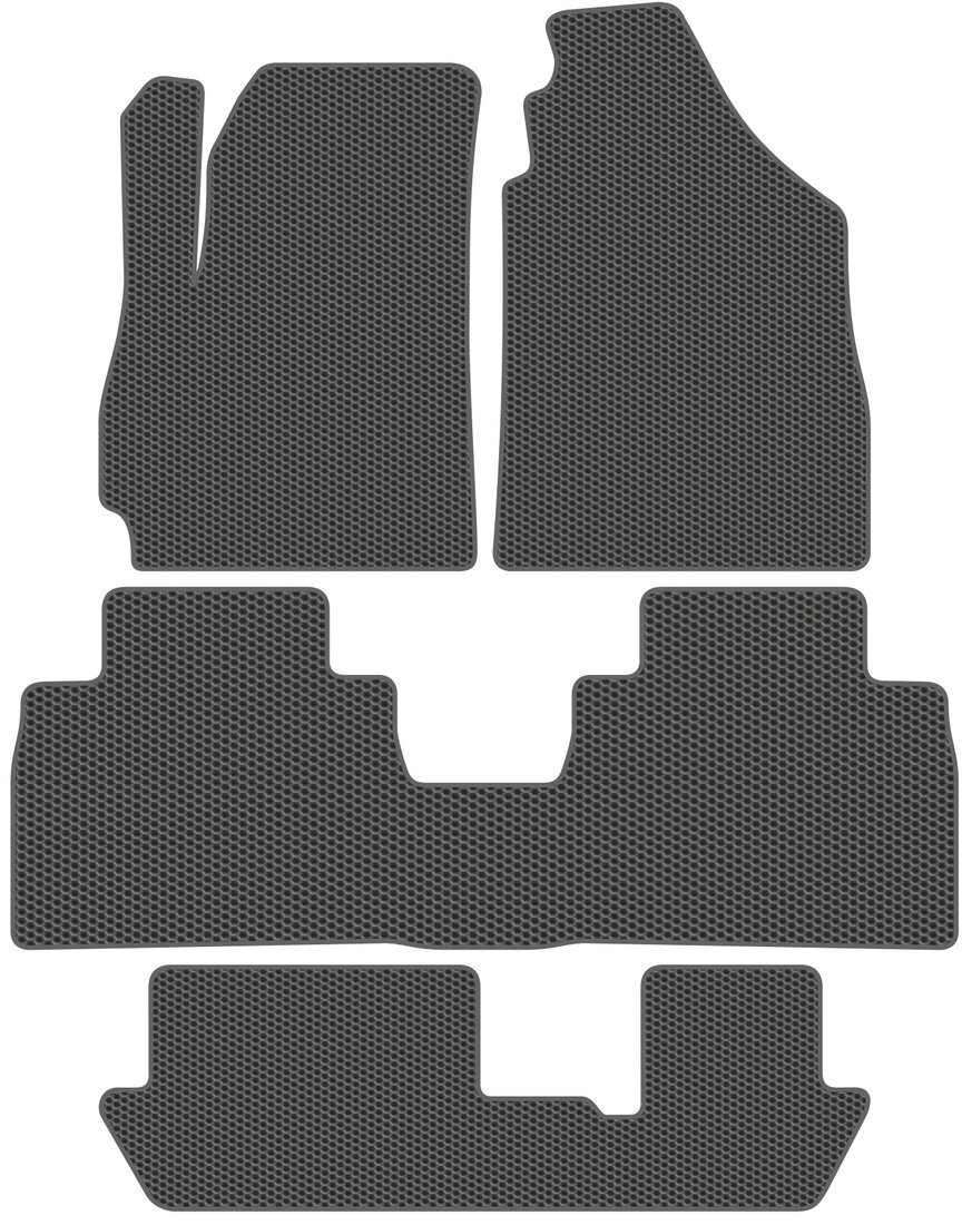 

Комплект ковриков для авто Alicosta Jetour X70 I (suv) 2019 - Н.В. +3 ряд (серый)