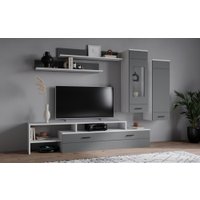 Горка Интерлиния Neo-7 без подсветки (белый/серый)