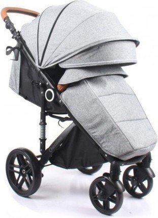 Коляска прогулочная «книга» Chiccolino Star (grey)