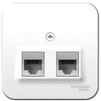 

Розетка компьютерная Systeme Electric Blanca BLNIA045111