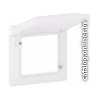 Рамка Legrand Valena Life 1 пост (белый, с крышкой)