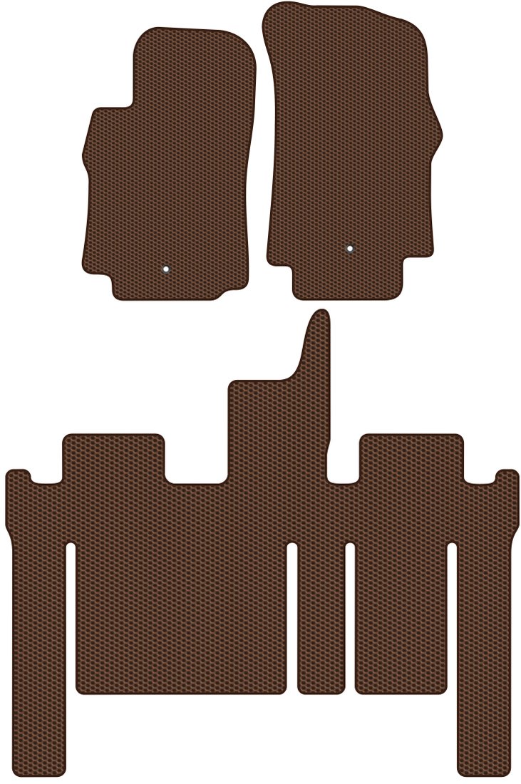

Комплект ковриков для авто Alicosta Hyundai H1 II (минивэн / TQ) 2007 - 2018 (коричневый, сота)