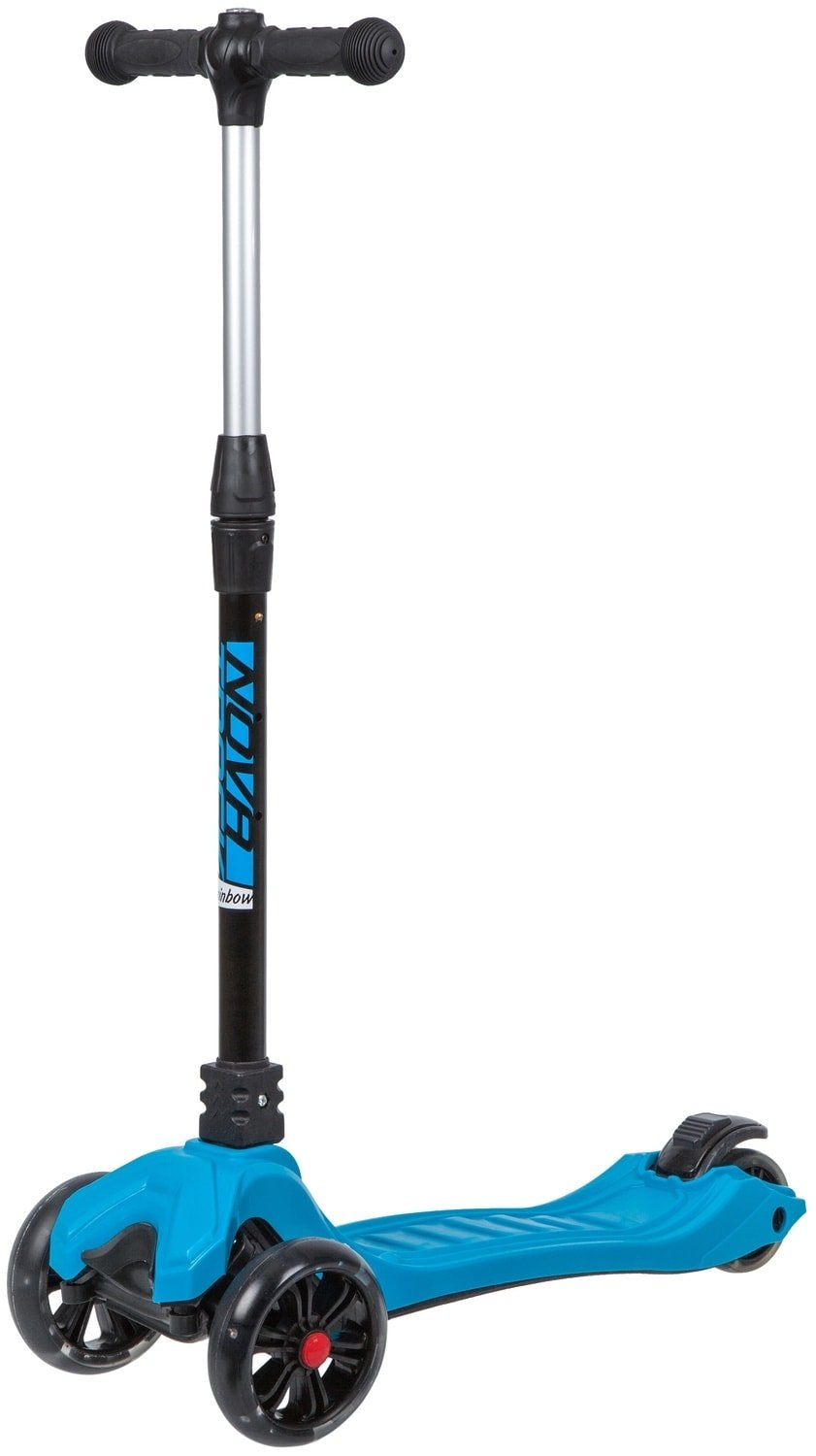 

Трехколесный самокат Novatrack Rainbow Pro 135PRO.RAINBOW.BL20 (синий)