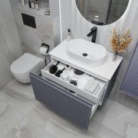  Grossman Тумба под умывальник Кристалл-80 108043