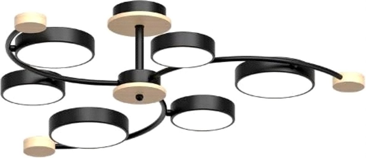 

Подвесная люстра LED4U L3207-840 BK