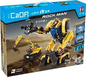 Rock Man радиоуправляемый робот-экскаватор 2 в 1 C51026W