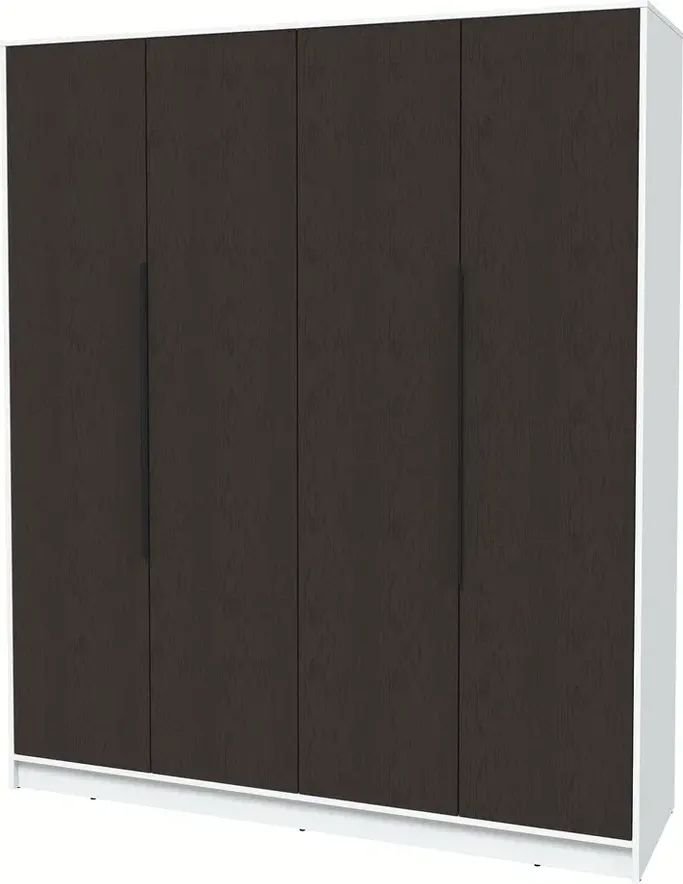 

Шкаф распашной Интерлиния Концепт КТ-Ш4 Глосс (белый платинум/дуб английский)