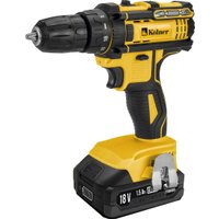 Дрель-шуруповерт Kolner KCD 18LC (с 2-мя АКБ, кейс)