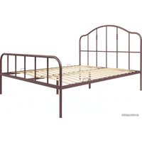 Кровать Князев Мебель Афина АФН.160.200.К (коричневый муар)