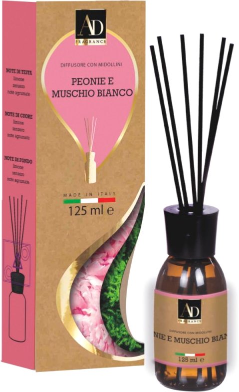 

Аромадиффузор AD Trend Пион и белый мускус (125 мл)