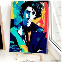 Картина по номерам Red Panda Тимоти Шаламе Поп Арт p54958