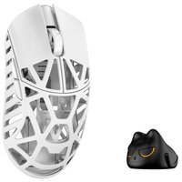 Игровая мышь WLMouse Beast X Mini Pro Omron Side Slits (белый)