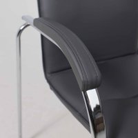 Офисный стул AksHome Samba Aks-1 (Pegasso темно-серый/подлокотники мягкие)