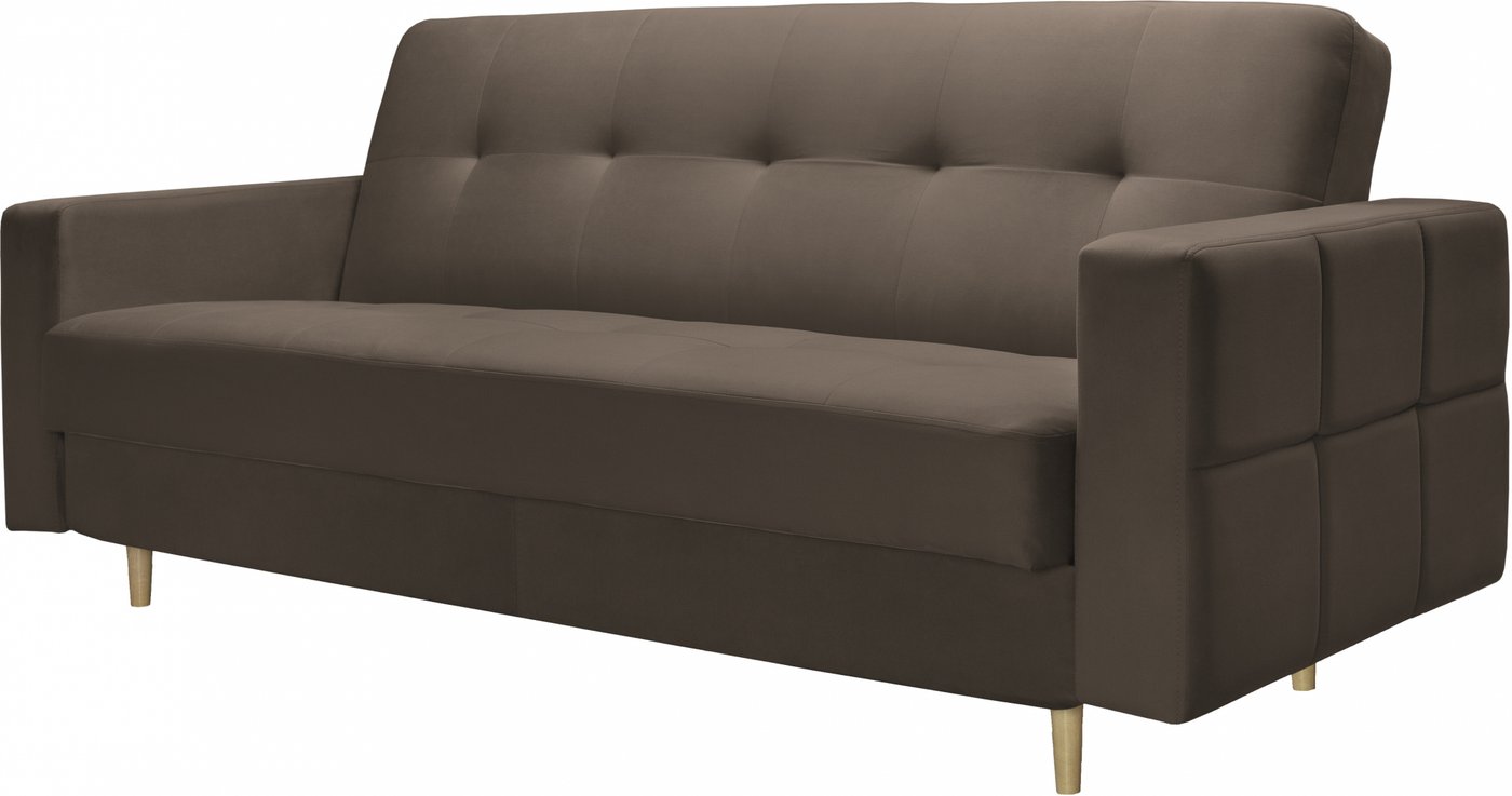 

Диван Mio Tesoro Любава (Velutto 23/натуральное дерево)